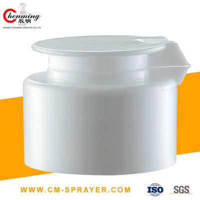 Good price 28mm Flip Top Cap สีขาว 28/410 24/410 Flip Top Closures Disk พลาสติก 400 Thread ออนไลน์