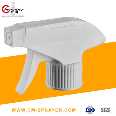 Good price 28-410 สีขาว PP Ratchet Trigger Sprayer ปืนขวด PET อุปกรณ์ป้องกันเด็ก Safe ออนไลน์