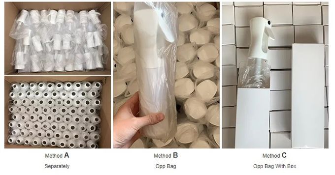 ขวดสเปรย์ Frosted Continuous 200ml 300ml 7oz 10oz Personal Care Packaging Mist Bottle 3