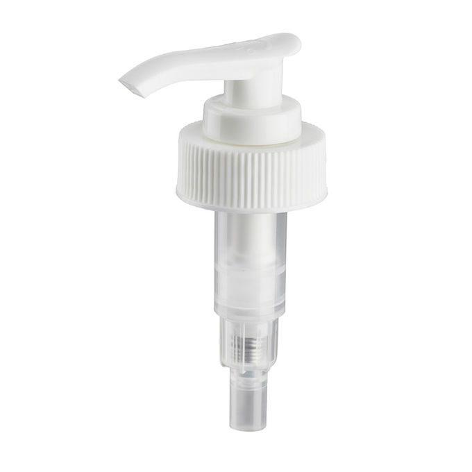 24/410 28/410 33/410 38/400 สีขาว Dispensing Pump 15 "Dip Tube คลิปล็อค 18 มม. 28 มม. 4