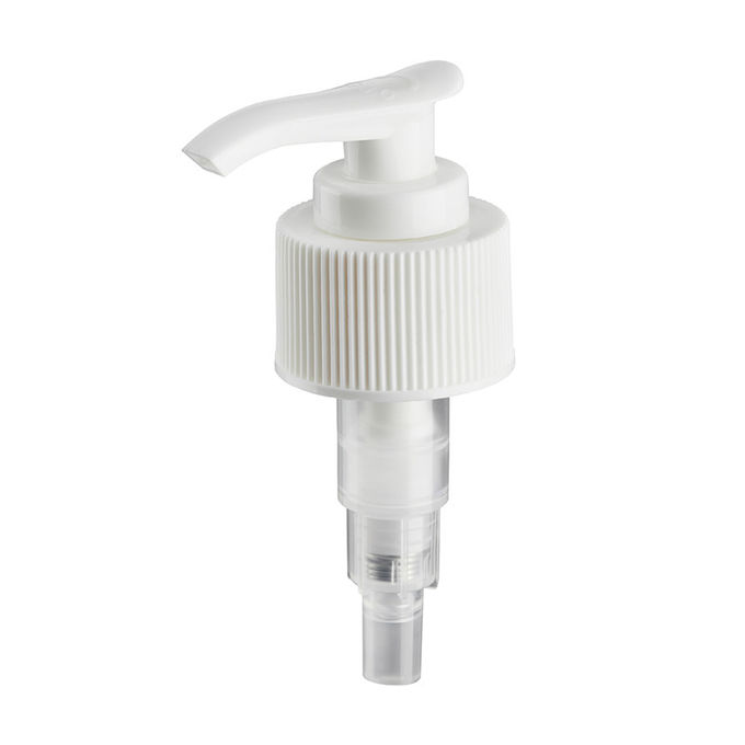 24/410 28/410 33/410 38/400 สีขาว Dispensing Pump 15 "Dip Tube คลิปล็อค 18 มม. 28 มม. 2